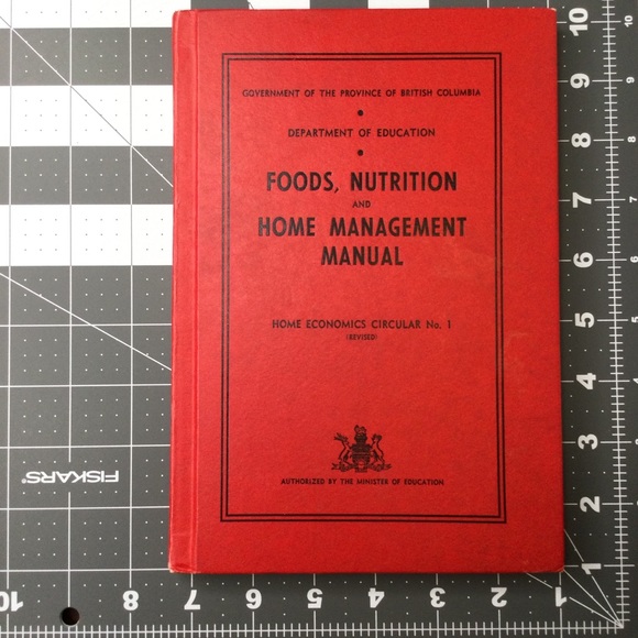 Foods, Nutrition And Home Management Manual, Home Economics Circular - Picture 10 of 10